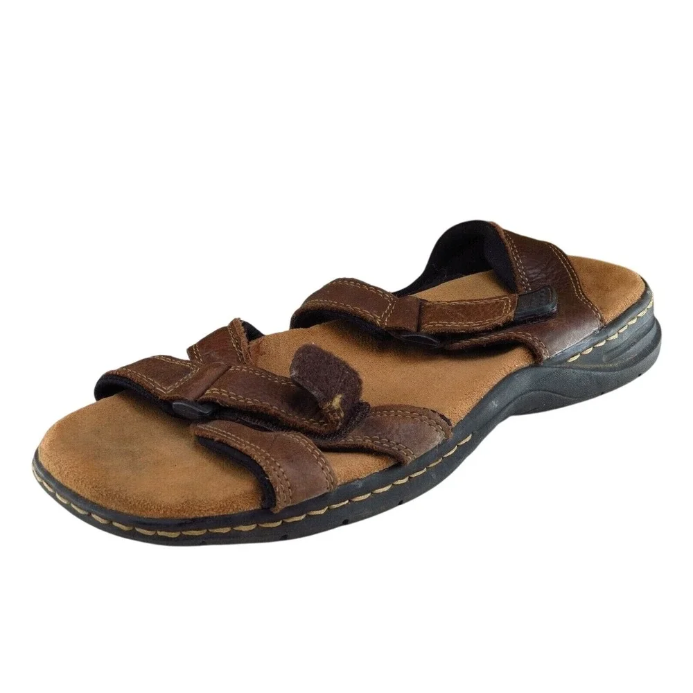Dr. Scholl's Size 11 M Brown‎ Sport Leather Men Shoes